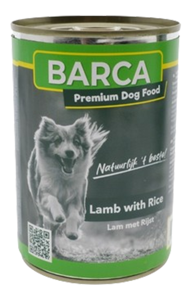 Barca Premium blik – Lam met Rijst